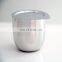 99.95% High purity 10ml/30ml/50ml lab platinum crucible with lid/cover