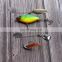 JOHNCOO Wholesale Blade Fishing Accessories Lure Willow Leaf Water Drop Ball Bearing Swivel Metal Noise Spinner Blades
