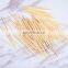 Manufacturers wholesale bulk quality disposable cheap bamboo toothpicks