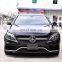 High Quality General Black Front Grille For Benz w205 C Class Change to Mercedes Benz W205 AMG Style