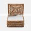 Hot Sale Natural Rattan Luncheon Napkin Holder Cheap Wholesale Tableware wicker napkin basket wovenmade in Vietnam