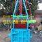 Hot sale vertical dry grass baling press machine baler machine price