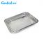 Rectanglar Aluminum Foil  Container  Wrinkle Wall container