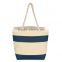 Custom Canvas Tote Bag Rope Handle Cruising Canvas Tote With Rope Handles