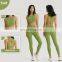 High Neck Adjustable Sweat Wicking Sports Bras Custom Logo Backless Gym Yoga Crop Tops