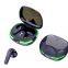 Transparent TWS Wireless Blue Tooth Breathing Light Sports true Gaming Earphone