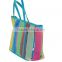 new fashion stripe pvc beach tote bags wholesale