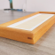30*11cm Xuan Paper Thickened Wooden Marble Style Golden Teak color Frame