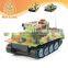6 Channel RC Tank, with flashing light, 2 tanks fighting, rc toys