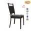 2016 Hot sale popular metal leather cushion dining chair in restaurant furniture