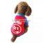 Spring/Autumn/Winter Blue Fabric Dog Smiling Sweater Pet Apparels