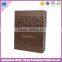 Customization top quality wood box for wine glasses