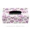 Houseware pu leather deluxe tissue box