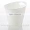 plastic organizer oval bucket