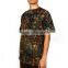 Anti-Pilling and anti-Shrink custom size forest camouflage t shirt