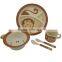 bamboo fiber children tableware,Baby Feeding Bowl ,Kids dinner set 2016                        
                                                                                Supplier's Choice