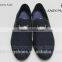 Nubuck leather loafer shoe for men with chain decorations casual men shoe