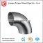 Professional standard 4 inch stainless steel 90 degree elbow pipe fitting