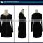 2016 hot sale Islamic style beaded front full length sleeve long dress for women