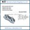 Manufacturer AISI304/316 Stainless Steel steel electric galvanized Simple Duplex Wire Rope Clips 2mm-10mm