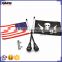 BJ-FLAG-US Rack Flag Mount Pole USA American Flag for Harley Sportster XL 883 1200 2004-2016