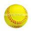 gold PU foam baseball stress toy ball