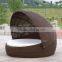 Outdoor furniture beach daybed round