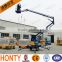 Professional design 200kg Diesel Engine/Battery Type Folding Arm truck mounted aerial work platform