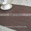 kitchen table placemats/cheap placemats/woven pvc placemats for restaurants