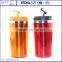 Double wall starbucks thermal tumbler inner steel outer plastic travel tumbler wholesale