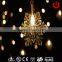 crystal snowflake warm white decorative icicle lights