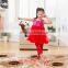 2015 persnickety spring kid clothes,baby girls sleeveless floral chiffon dress and lace leging set