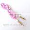 new arriver colorful dc3.5 metal crystal cable