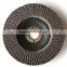 CEC BRAND high quality flap disc7" for metal grinding disc black net cover