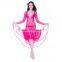 Red Fancy Clothes Dancing Bellydance Skirt latin costumes