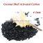 High hardness coconut shell activated carbon for gold extracting
