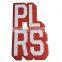 Silk print twill patches, two twill iron pressing patches