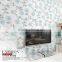 modern living room decoration flower wallpaper
