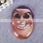 3d hard plastic pvc face mask halloween mask cartoon party blister mask