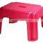 Colorful rectangular stool for kids