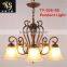 Led Simplicity Iron Lighting With White Lampshade For Dining room/Bedroom Decoration
