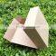 Factory hot sale Customized brown kraft paper folding box