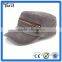 Unisex jean fashion washed cotton military cap with zipper