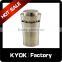 KYOK hot stainless steel shower curtain rod pipe,fancy glass curtain rod finials, atest curtain rail finial