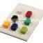 2014 hot sell white ABS metal reed 25 tie-point solderless breadboard
