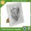 Oval Baby First Year White Resin Photo Frame