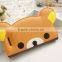 Lovely Bear Mobile Phone Case With Card Slot Flip Leather Case For iPhone