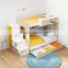 Wardrobe guardrail desk combined multifunctional children bunk bed