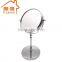 New design magnifying free standing makeup mirror