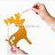 Polyester felt outdoor animated christmas decorations